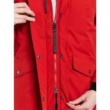 Didriksons Womens Erika Parka 3 Lange jas (Dames |rood |waterdicht)