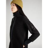 Didriksons - Sally Full-Zip 2 - Fleecevest - Zwart