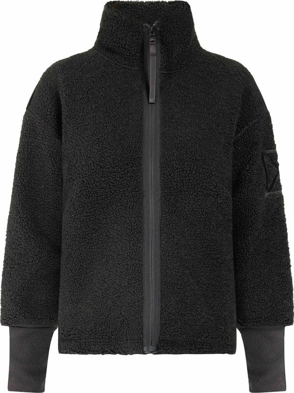 Didriksons - Mella Full-Zip 3 - Fleecevest - Zwart