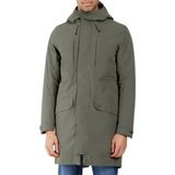 Didriksons FALKE USX PARKA Heren Outdoorjas - Deep Green