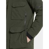 Didriksons DREW USX PARKA 8 Heren Outdoorjas - Deep Green