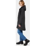 Didriksons - Ilma Parka 8 - Lange Jas - Zwart - Waterdicht
