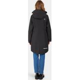 Didriksons - Ilma Parka 8 - Lange Jas - Zwart - Waterdicht