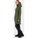 Didriksons - Ilma Parka 8 - Lange Jas - Olijfgroen - Waterdicht