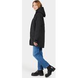 Didriksons - Frida Parka 7 - Lange Jas - Zwart - Waterdicht