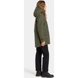 Didriksons - Frida Parka 7 - Lange Jas - Olijfgroen - Waterdicht