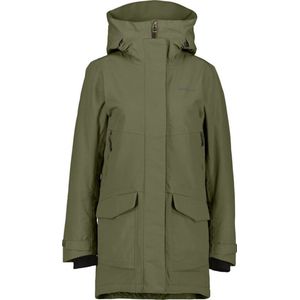 Didriksons, Mantels, Dames, Groen, 5Xl, Polyester, Parka met rits en zijzak