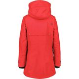 Didriksons Womens Frida Parka 7 Lange jas (Dames |rood |waterdicht)