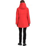 Didriksons Womens Frida Parka 7 Lange jas (Dames |rood |waterdicht)