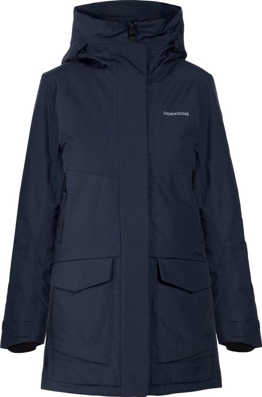 Didriksons - Frida Parka 7 - Lange Jas - Grijs - Waterdicht