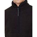 Didriksons - Hannes - Fleece Trui - Zwart - 100% Gerecycled Polyester