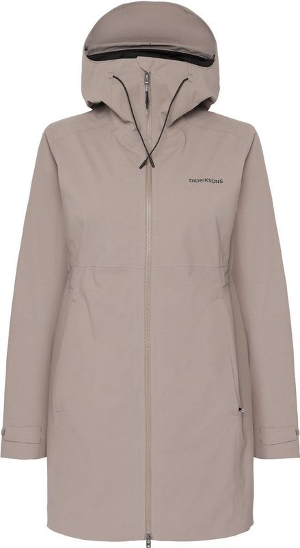 DIDRIKSONS - Bea Wns Parka - Urban Jack Dames - Bruin