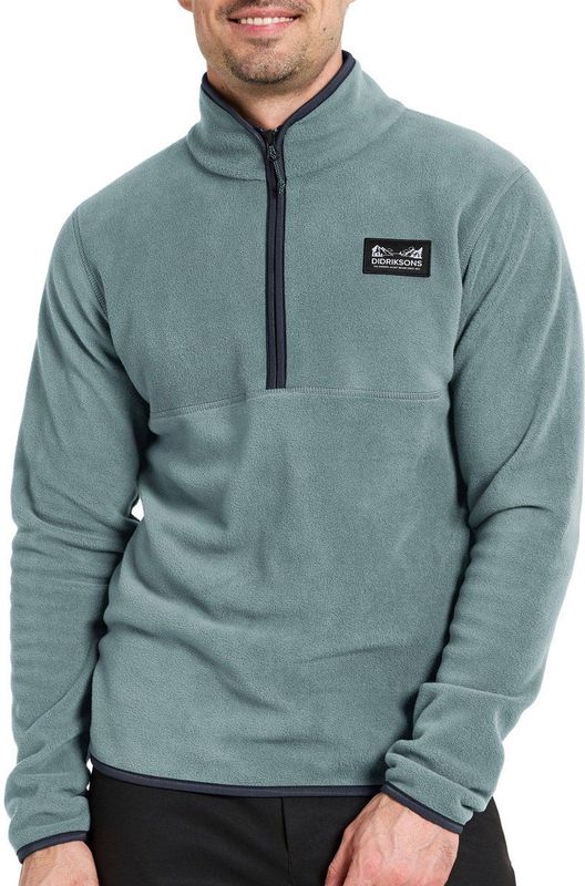 Didriksons - Vito Half-Zip - Fleecetrui - Turkoois
