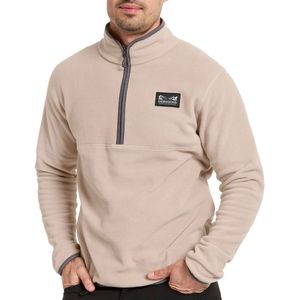 Didriksons - Vito Half-Zip - Fleecetrui - Beige