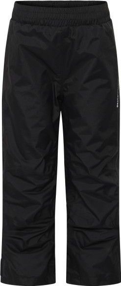Didriksons - Kid's Avan Pants - Regenbroek - Zwart - Waterdicht