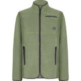 Didriksons Phoenix Fullzip Fleecevest (Heren |olijfgroen)