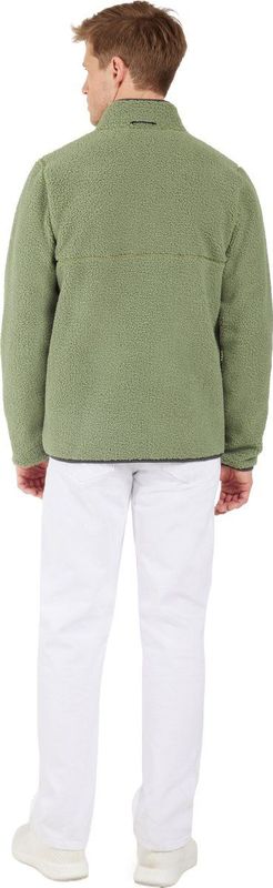 Didriksons Phoenix Fullzip Fleecevest (Heren |olijfgroen)