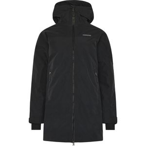 Didriksons Womens Marget Parka Lange jas (Dames |zwart |waterdicht)