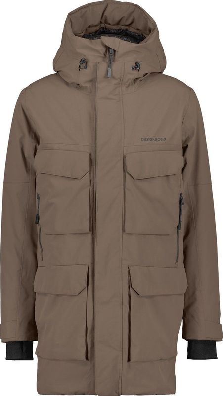 Didriksons - Drew - Parka - Bruin - Heren - Waterdicht - Ademend