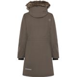 Didriksons - Erika Parka 3 - Lange Jas - Bruin/Grijs - Waterdicht