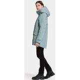 Didriksons - Frida Parka 7 - Lange Jas - Turkoois - Waterdicht