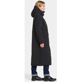Didriksons - Leya Parka 4 - Lange Jas - Zwart - Waterdicht