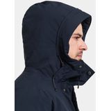 Didriksons - AKILLES USX PARKA 2 - Heren Outdoorjas - Dark Night Blue