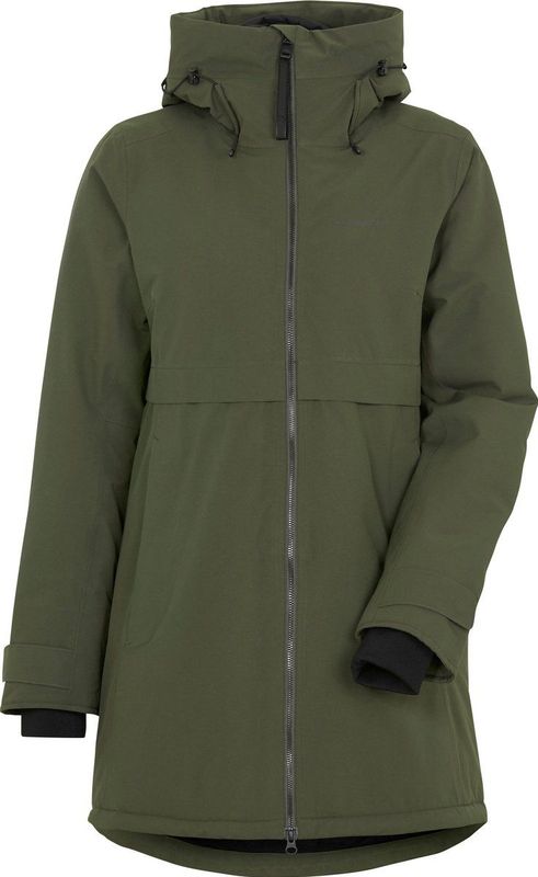 Didriksons - Helle Parka 6 - Lange Jas - Olijfgroen - Waterdicht