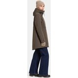 Didriksons Womens Helle Parka 6 Lange jas (Dames |bruin |waterdicht)