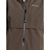 Didriksons Womens Helle Parka 6 Lange jas (Dames |bruin |waterdicht)