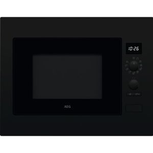 AEG - OS5CM34MB - Inbouwmagnetron - 34 Liter - Hete Lucht en Grillfunctie - Mat Zwart
