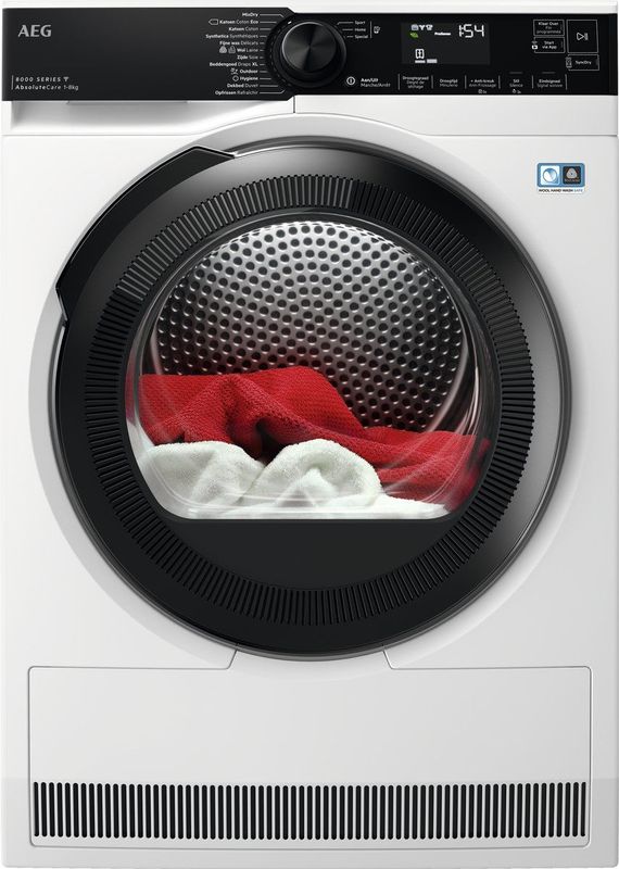 AEG TR88CA64C 8000 AbsoluteCare® - Warmtepomp Droogkast - 8 kg - NL/FR