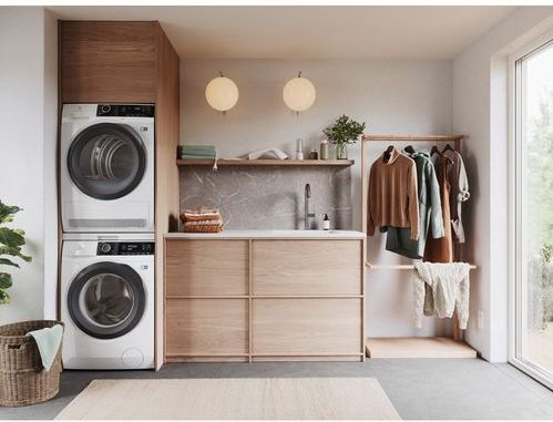 Electrolux - Stapelset - Voorladers - Geschikt voor Wasmachine en Droger - Uittrekbare Plank