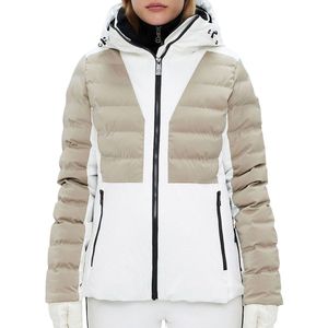 8848 Altitude Womens Clarice Cord Ski Jacket Ski-jas (Dames |grijs |waterdicht)
