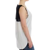 C’n’c Costume National - Mouwloze T-shirt - Wit - 100% Lyocel