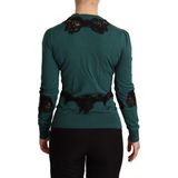 Dolce & Gabbana Groene wollen trui met ronde hals voor dames
