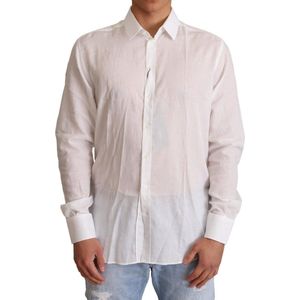 Dolce & Gabbana - Overhemden - Wit - Katoen