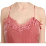 Pinko - Midi-jurk - Roze - Viscose-Zijde Mix - Spaghettibandjes