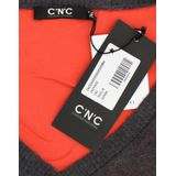 Costume National, Dames, Truien, Veelkleurig, Maat: L Zijde,