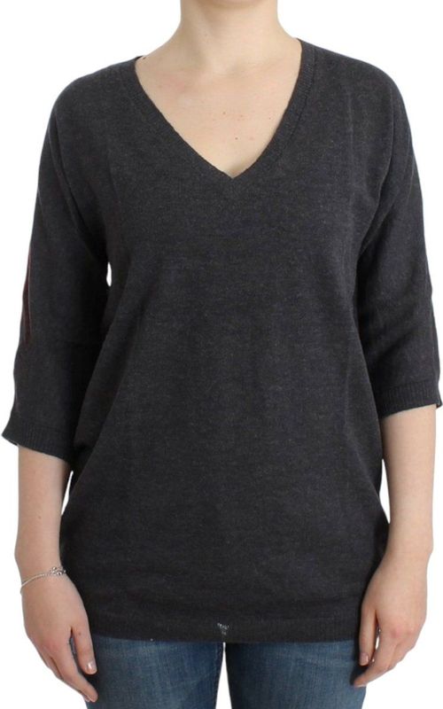 Costume National, Dames, Truien, Veelkleurig, Maat: L Zijde,