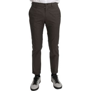Dolce & Gabbana, Heren, Broeken, Bruin, Maat: XS Katoen,