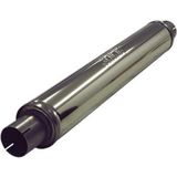 SIMONS Duo 76 - Geluiddemper - Roestvrij Staal - DUBBEL-IN- en UITGANG