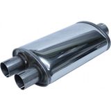 SIMONS Split - Universele Geluiddemper - Roestvrij Staal - 63,5mm