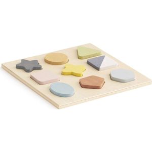 Kids Concept - Houten inlegpuzzel - Puzzel Geo