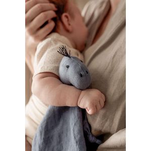 Kids Concept - Comfort Blanket Dino - Blue (1000417)