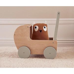 Kids Concept poppenwagen natural