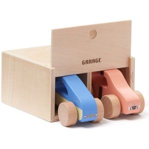 Kids Concept - Aiden - Speelgoed Auto's Set van Twee - Garage