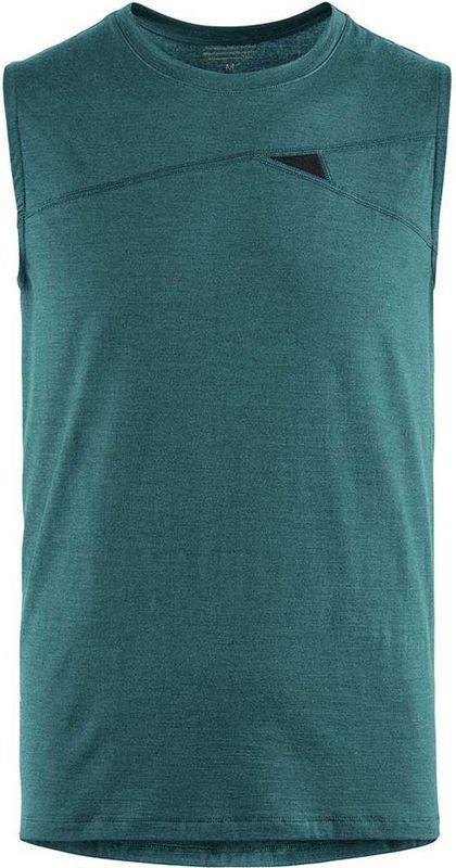 Fafne - Tanktop - Groen - Biologische Merinowol/Tencel®