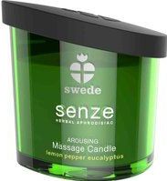 Swede - Senze Arousing Massage Candle Lemon Pepper Eucalyptus 50 ml