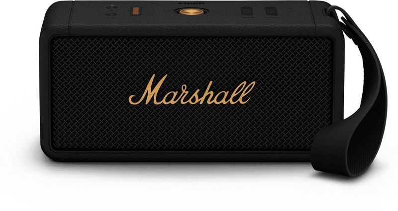 Marshall - Middleton - Bluetooth Speaker - Zwart - Messing